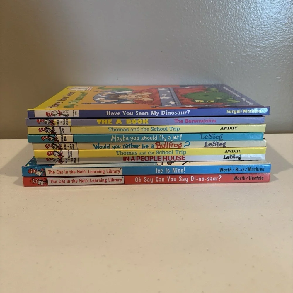 Bright and Early & I Can Read It By Myself Beginner Books Dr. Seuss‎ Lot Of 9